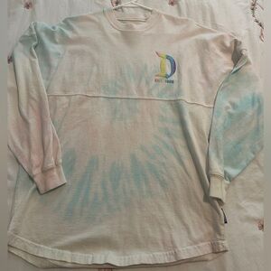 Disney Cotton Candy Pastel Tie-Dye Spirit Jersey Size XS